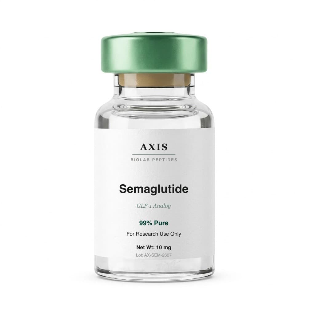 AXIS — a Semaglutide research vial white-labeled and dropshipped by PureTide Sciences